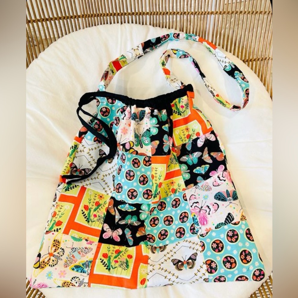 Handmade Patchwork Beach Bag